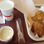 ケンタッキーフライドチキン - オリジナル、骨無し、コールスロー