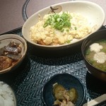 海鮮料理　魚盛 - カツとじ定食650円