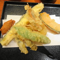 銀平 北新地店 - 天ぷら御膳 1,080円