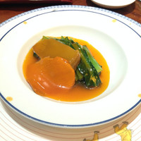 萬珍樓 本店 - 鮑と白霊茸のオイスターソース