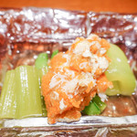 和庵 - 16-3蕗の薹とせこ蟹