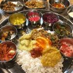 スパイス料理ナッラマナム - 混ぜ混ぜして、いただきま〜す