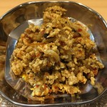 スパイス料理ナッラマナム - 軟骨チキンキーマ