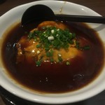 麺屋わっしょい - 男のブラック天津麺〜玉子ON THE 玉子〜（￥961）（'15/4 裏メニュー）