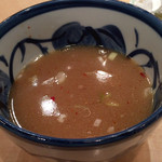 中華そば 青葉 - スープ割入れたあと