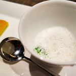 Le Caneton - ・白子　片口鰯　シラス　菜の花　海藻