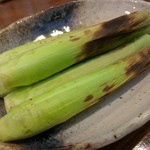 旬魚菜 しら川 - 焼きヤングコーン