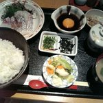 宇和海 - お昼の鯛飯