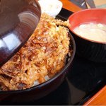 金水 - かき揚げ丼ハーフ（８００円）です。