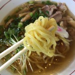 肉そば 大将 - 麺UP