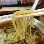 らーめん つる味 - 和風ラーメン　手もみ麺