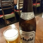 牛たん料理 閣 - 瓶ビール５８０円