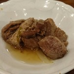 牛たん料理 閣 - お通したんの角煮３５０円