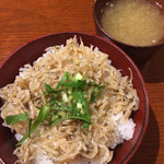 食楽 太太太 - 〆のじゃこご飯