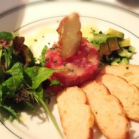 ウルフギャング・ステーキハウス 六本木 - 鮪のタルタルアボカドスライス！(トマト抜き)