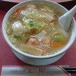 中華 太陽 - エビそば