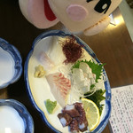 Kuroshio - 白醤油と生姜で食べるのが一番気に入りました
      