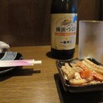 Sakashuka - 瓶ビール＋お通し_2016/06