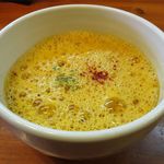 麺屋 高橋 - つけ汁のアップ