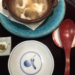 鱧と玉葱の小鍋