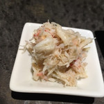 鮨ノ蔵 - ズワイガニ味噌和え 