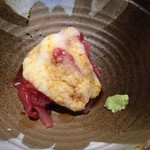 鮨ノ蔵 - マグロの中落ちの山かけ