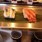 Sushi Uogashi Nihonichi - 小肌とマグロ（一応赤身）
