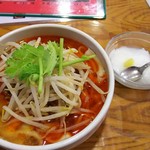 長安刀削麺 - 山椒の効いた麻辣刀削麺