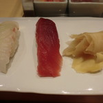 築地寿司清 - 甘鯛、赤身