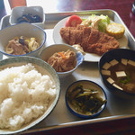 割烹平屋 - 国産豚かつ(¥1,000→¥850)
