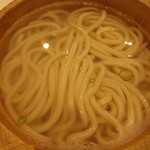 丸亀製麺 - 釜揚げうどん大390円が1日半額で190円(2016.6.1)