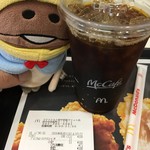マクドナルド - アイスコーヒーM クーポン利用で100円