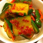 焼肉たきもと - きゅうりキムチ