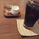 カフェ箱庭 - アイスコーヒー　＋２００円