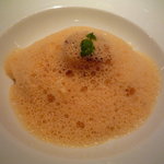 マルシェ デ ギンザ - 海老のビスク＆リゾット 帆立のグリル☆