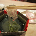 くろぎ - ９月　甘味　くずきり