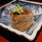 くろぎ - ７－８月先付　焼き胡麻豆腐