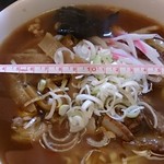 肉蔵でーぶ - 桜台丸長ラーメン1058円