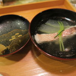 車力門 ちゃわんぶ - 28年6月　萩甘鯛と冬瓜椀