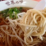 Satsuma Ramen Enichiten - 麺はこんな感じ　お値段高めな感じ