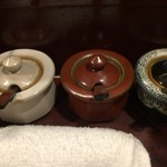 味 - ソース、ケチャップ、塩