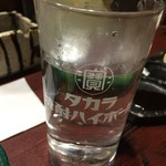 味 - 焼酎お湯割り