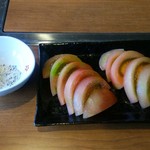 そらいえ - 冷やしトマト（夏季限定）：280円