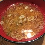 居酒屋　ちょーちょ - サービスのあら汁