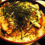 炭火串焼 ねぎま家 - ねぎま丼(限定)(御飯大盛)