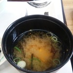 日本料理 椿 - 味噌汁