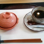 日本料理 椿 - シャーベットと珈琲