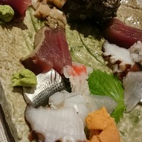銀座ささ花 - お刺身盛り合わせ(*^^*)