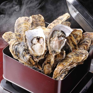 All-you-can-eat grilled Oyster! 3,980 yen per person/2 hours