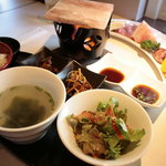 太好了 - ヒマラヤ岩塩のプレート焼き\2200